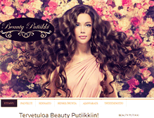 Tablet Screenshot of beautyputiikki.com